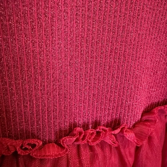 Old Navy Vibrant Red Kids Dress Size 5 - Picture 2 of 4